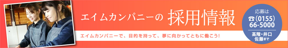 エイムカンパニーの採用情報